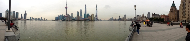 Shanghai view from The Bund